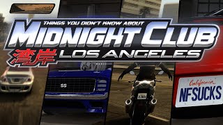 Things You Didn't Know About Midnight Club: Los Angeles
