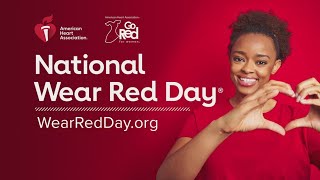National Wear Red Day: Help raise awareness of heart disease in women