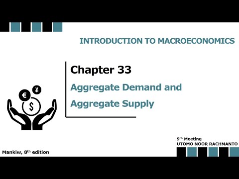 Aggregate Demand And Aggregate Supply (Mankiw's Chapter 33 ...