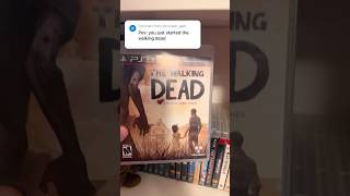 POV you just started playing The Walking Dead #gamecollection #gaming #ps3 #thewalkingdead #shorts