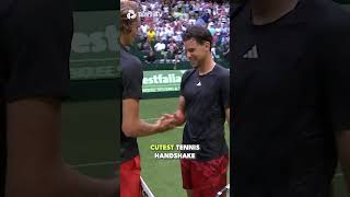 CUTEST Tennis Handshake Between Zverev & Thiem 🥺