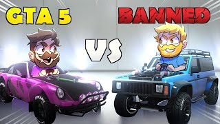 GTA 5 Normal VS Banned Cars Build Off!