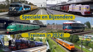 Speciale en Bijzondere treinen van 2024!