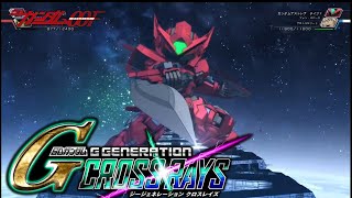 【SDガンダム GGENERATION CROSS RAYS】ガンダムアストレア タイプF 戦闘シーン