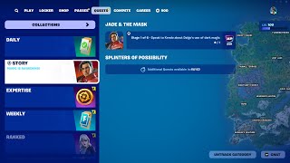 JADE & THE MASK | Story Quest Part - 2 | Chapter 6 Season 1 鬼 Hunters #fortnite #fortnitestoryline