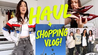 GRWM, Gucci Haul + Filming with Brittany Broski and Drew Afualo!!