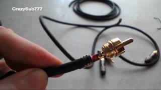 Diy RCA cable