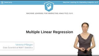 R Tutorial: Multiple Linear Regression