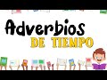 Adverbios de Tiempo | Características Ejemplos