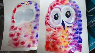 Create a Magical Watercolor Owl Masterpiece! (Easy Watercolor Tutorial Ep. 3)