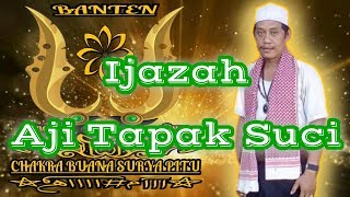 Ijazah Aji Tapak Suci.