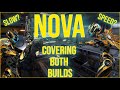 How to master the ANTIMATTER FRAME - Slow Nova and Speed Nova builds and comparison.
