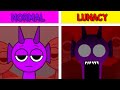 Sprunki Incredibox Sprunki Lunacy Normal Vs Horror Version