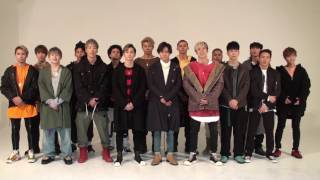 THE RAMPAGE from EXILE TRIBEからPopteenにメッセージ！