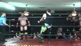 (un-edited) BPW: Mikey Callahan, Extreme Loco and ThunderKitty vs Tank and the Darevko Brothers