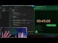 ASMR Programming - Hacker Style Countdown- No Talking