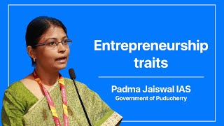 Padma Jaiswal IAS at Youth Entrepreneurship Summit