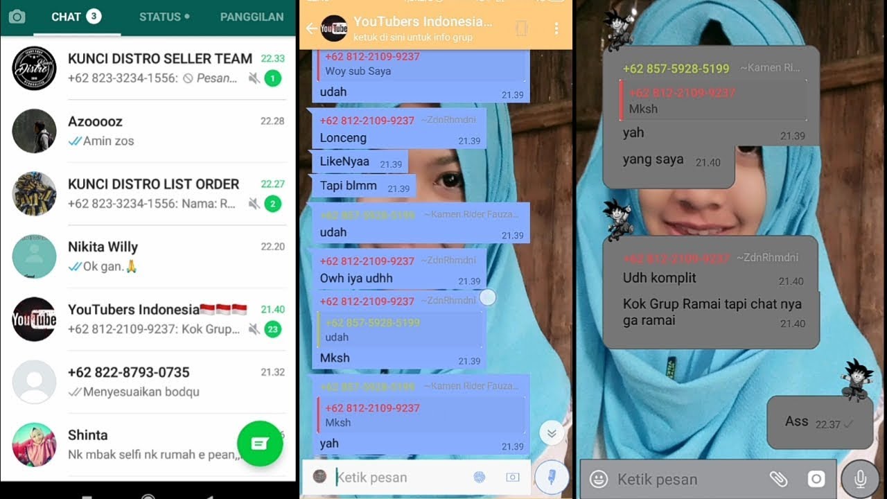 Cara Mengganti Tampilan Whatsapp | Whatsapp Asli Keren - YouTube