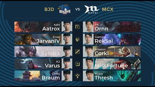 [EN] MCX vs BJD G1 | Playoffs Round 2 | PCS Spring Split (2020) | Machi Esports vs Berjaya Dragons