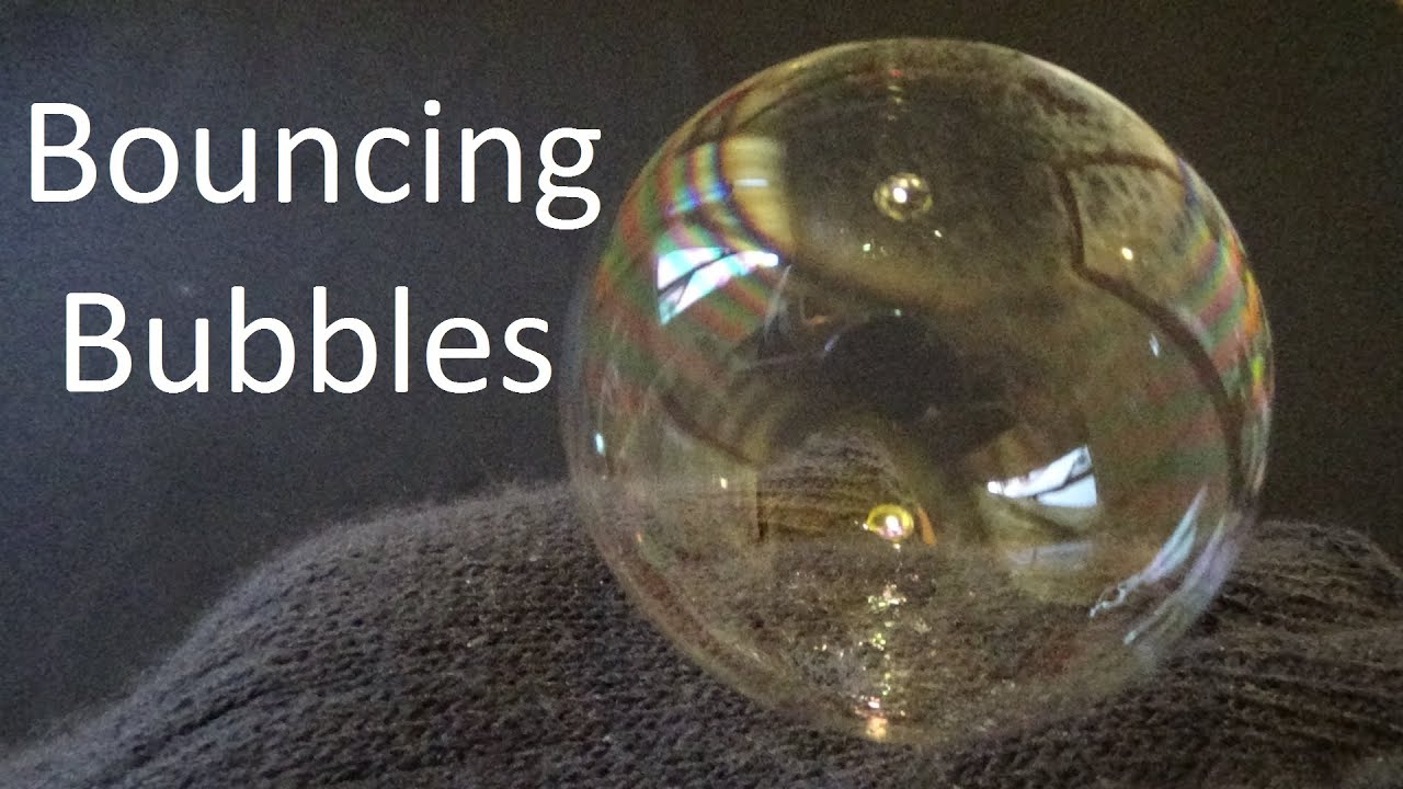 Bouncing Bubbles - Tricks - YouTube