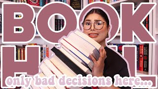 MASSIVE book haul because i'm the queen of bad decisions 💅🏻