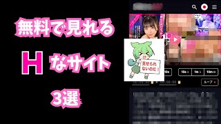 【抜きすぎ注意！】無料で見られる叡智サイト3選！