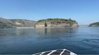 Jet boating the Peace River Valley before site C. The mighty Peace River British Columbia.