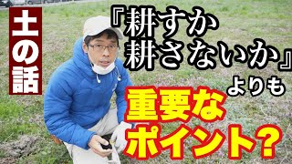 耕した土の話と耕耘機を使ったジャガイモ定植【無農薬無肥料栽培】2021年3月12日