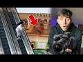 Destroying my Cameraman's Camera, Then Surprising Him With a NEW ONE!