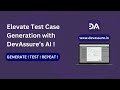 AI Test Case Generation | DevAssure