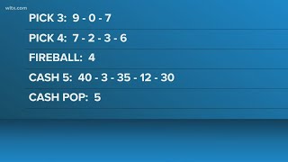 Evening SC winning lottery numbers for January 31, 2026