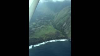 North coast of Big Island, Hawaii, from the air