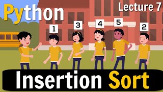 Insertion Sort in Python | Class 12 Computer Science |