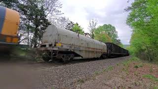 NS 4242 working the southbound manifest in Ooltewah