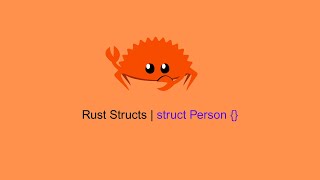 Rust Structs #rustprogramming #learntocode #coding
