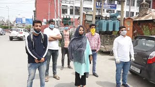 Srinagar: Kashmir CU 7th Semester Law Students Demand Mass Promotion