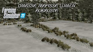 FS22 | Metsä mapin tekoa | Lumen aurausta! #2