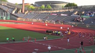 2015年 京都 市内ブロック予選 男子4×400mリレー1組