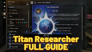 Titan Researcher Achievement | Guild Wars 2 Janthir Wilds Guide
