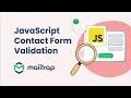 Javascript Contact Form Validation Made Simple