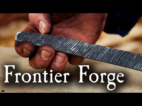 Hand Forged File – 18th Century Forge