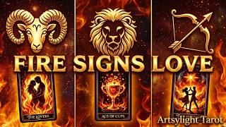 Fire Signs- Current Love Contracts- Aries, Leo and Sagittarius ♈️♌️♐️
