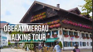 Spaziergang durch Oberammergau / Bayern [HD Walking Video]