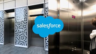 Awesome \u0026 Rare Schindler DD Traction Elevators-Salesforce Park-San Francisco, CA