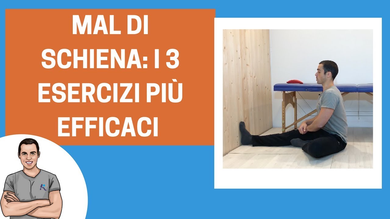 Mal Di Schiena: Ecco I 3 Esercizi Più Efficaci - YouTube