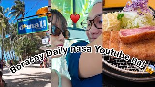 Boracay Daily: Our First YouTube Video! Exploring Boracay’s Stunning Beach \u0026 Food Vlog 🏖️