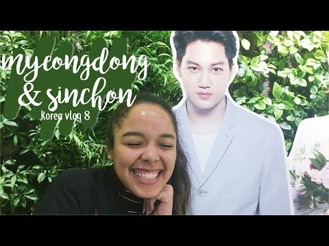 exploring myeongdong & sinchon!! | korea study abroad vlog #8 exploring myeongdong & sinchon!! | korea study abroad vlog #8