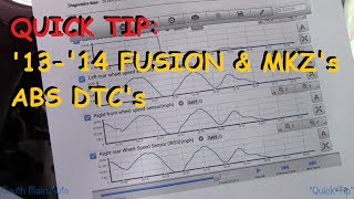 QUICK TIP: Ford Fusion DTCs C0031, C0034, C0037, or C003A