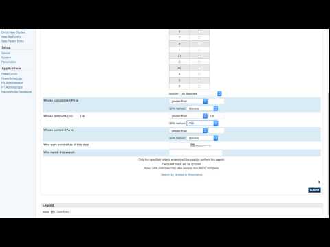 PowerSchool: Search By GPA PowerSchool: Search By GPA