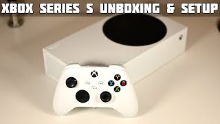 Xbox Series S Unboxing and Setup in 4K! Series S Full setup Tutorial!